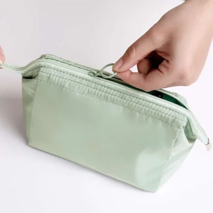 Solid Color Makeup Toiletry Bag - Image 5