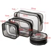 Compact Clear Makeup Toiletry Bag - Image 6