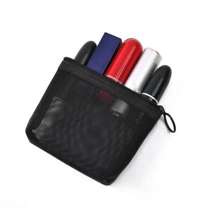Transparent Mesh Travel Toiletry Bag - Image 3
