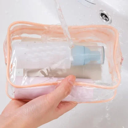 Clear Portable Toiletry Bag