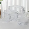 Compact Clear Makeup Toiletry Bag - Image 4